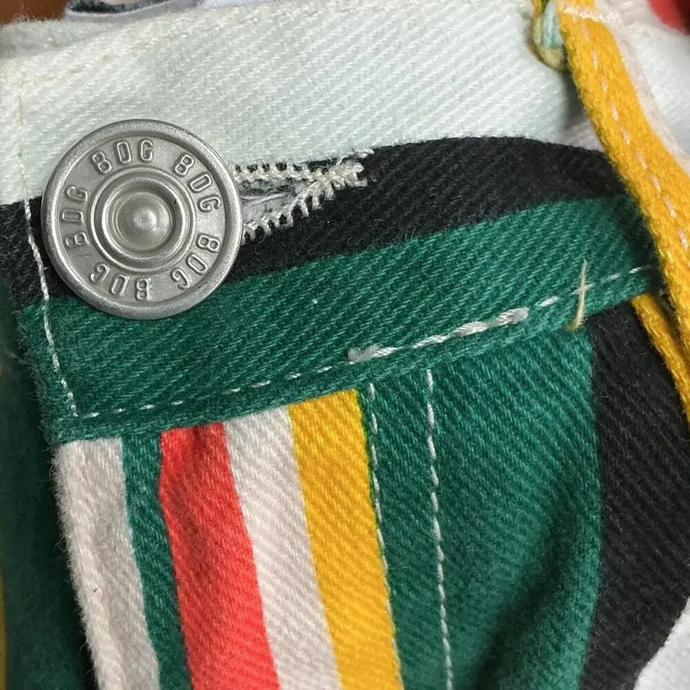 BDG Urban Outfitters Striped Wide Legs Pants Boho - Picture 4 of 7